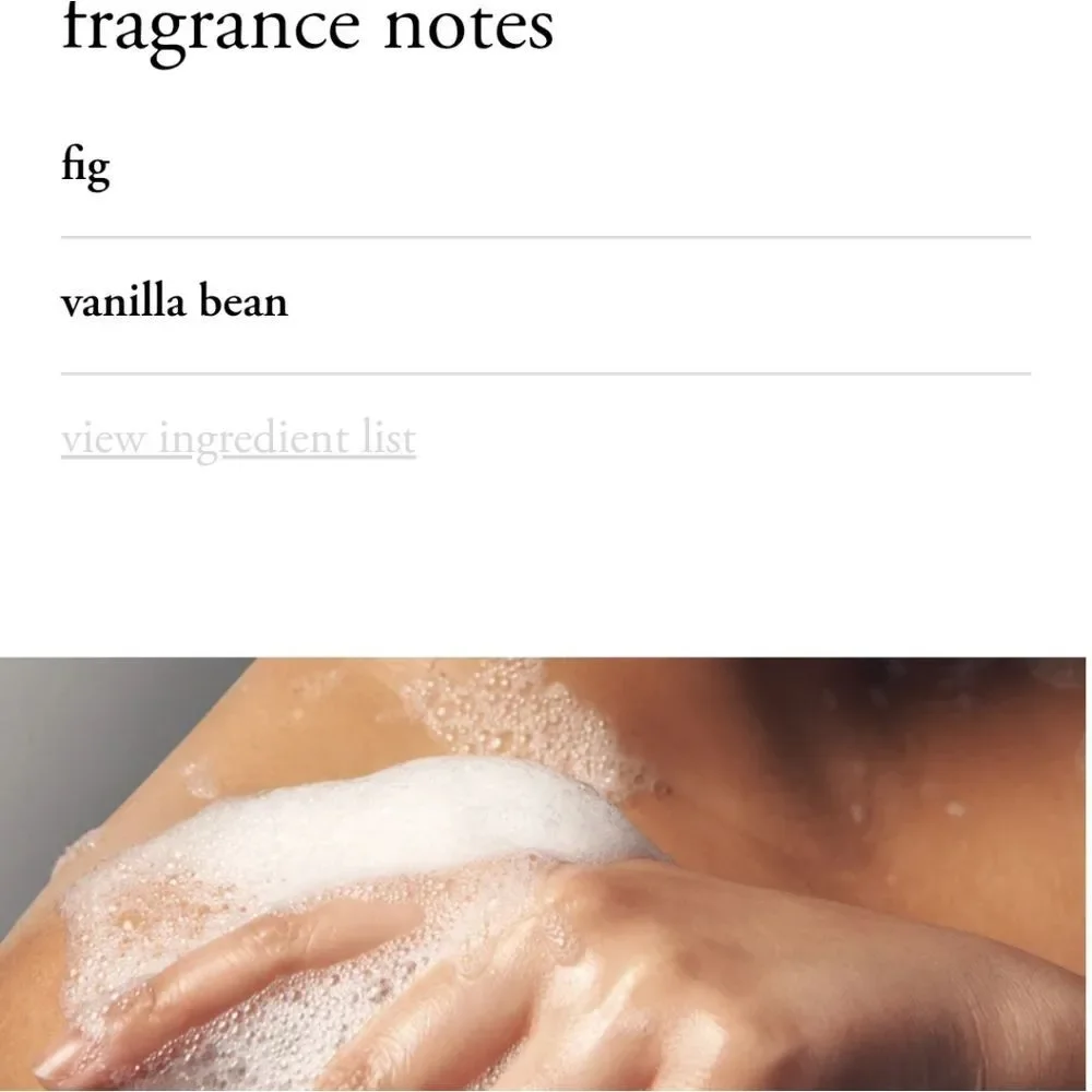 Philosophy‎ Sweet Vanilla Fig Hydrating Shower Gel